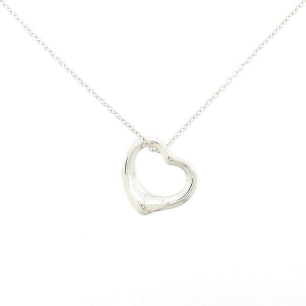 Tiffany Open Heart 925 Silver Necklace