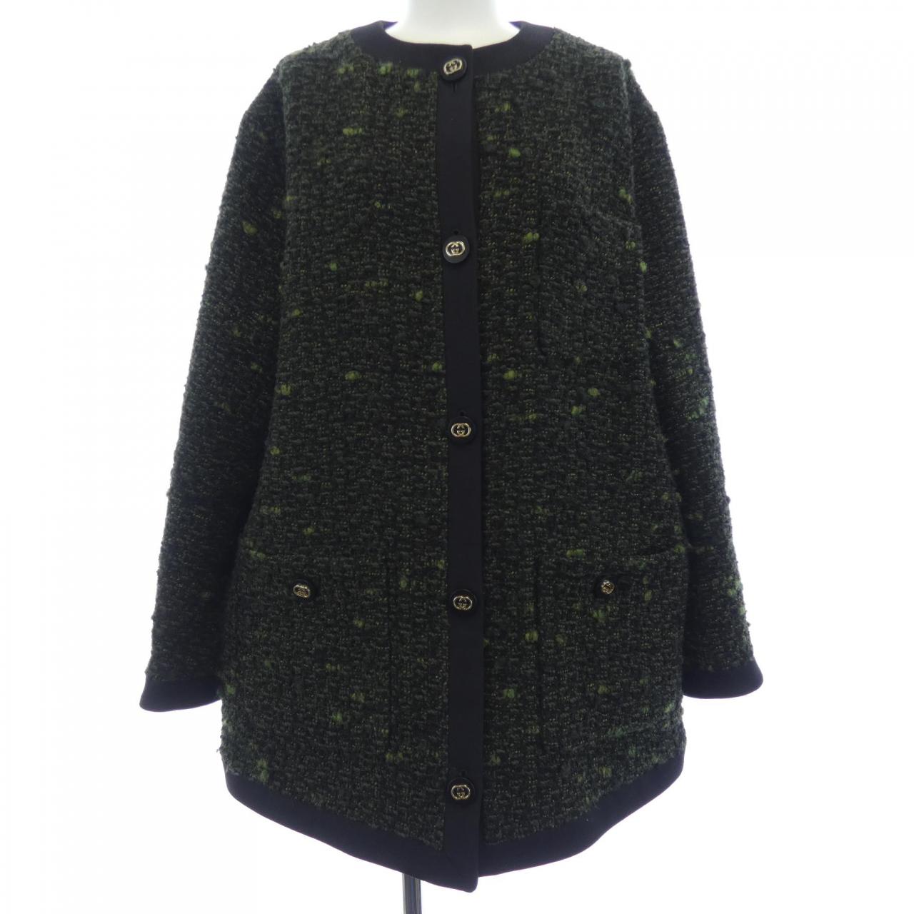 Gucci Collarless Jacket