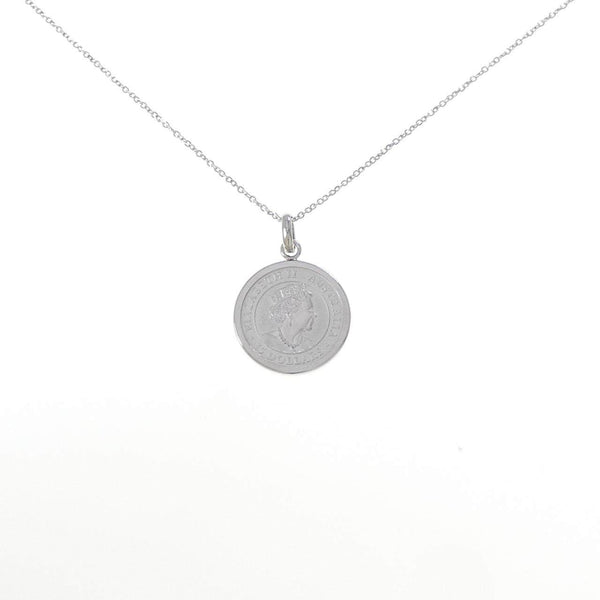 Platinum 850 Coin Necklace