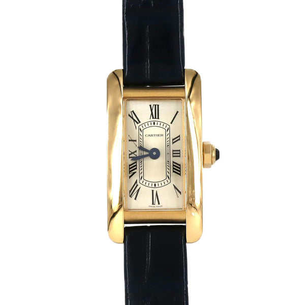 Cartier Tank Americain Mini Yellow Gold Quartz