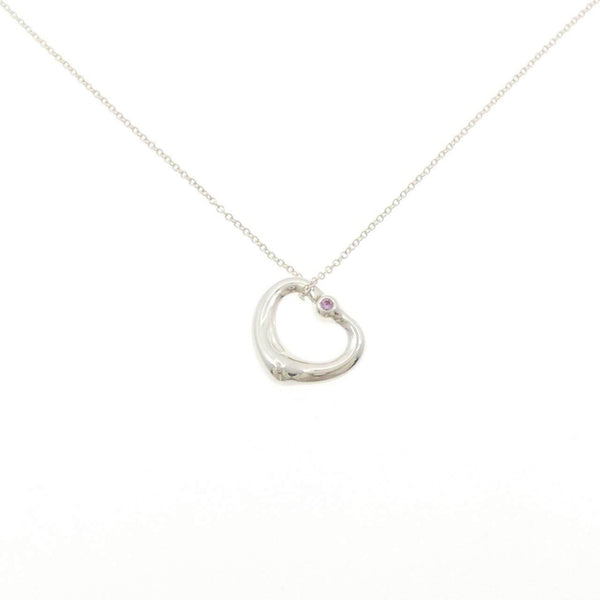 Tiffany Open Heart 925 Silver Necklace