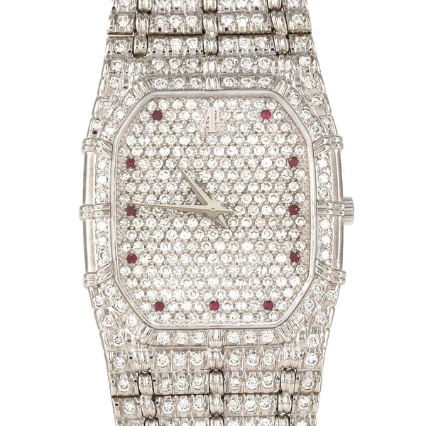 Audemars Piguet Bamboo White Gold Quartz