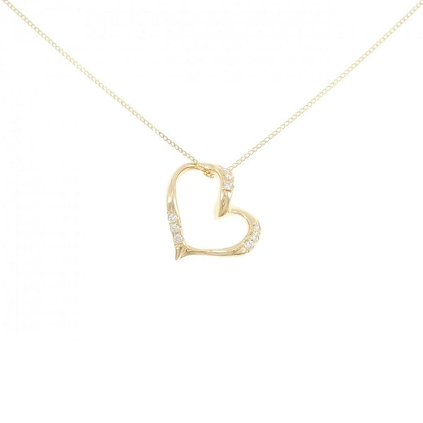 Au750 Heart Diamond Necklace