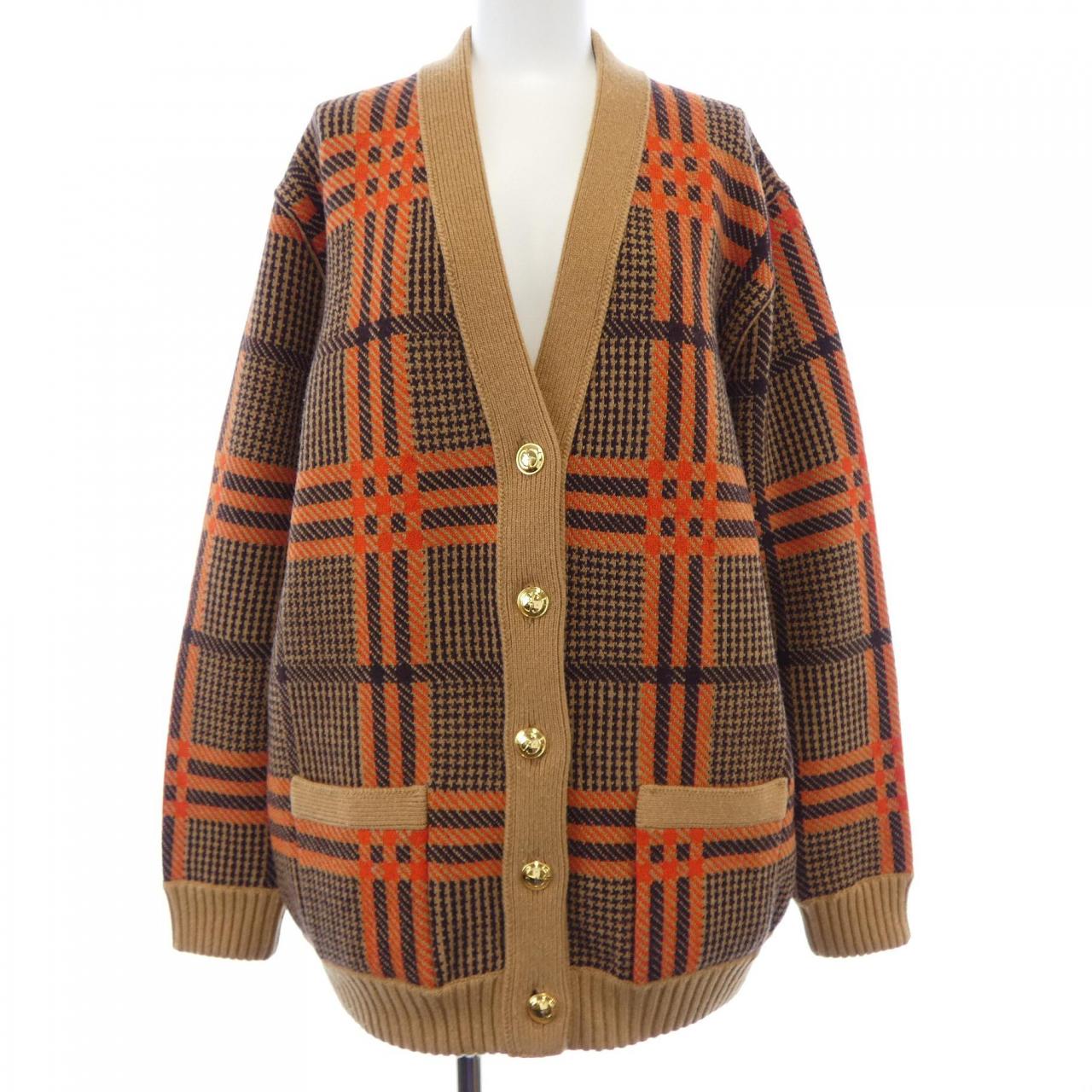 Gucci Reversible Wool Knit Cardigan