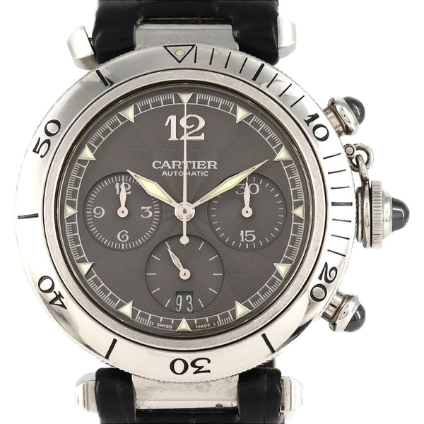 Cartier Pasha Chronograph Stainless Steel Chronograph