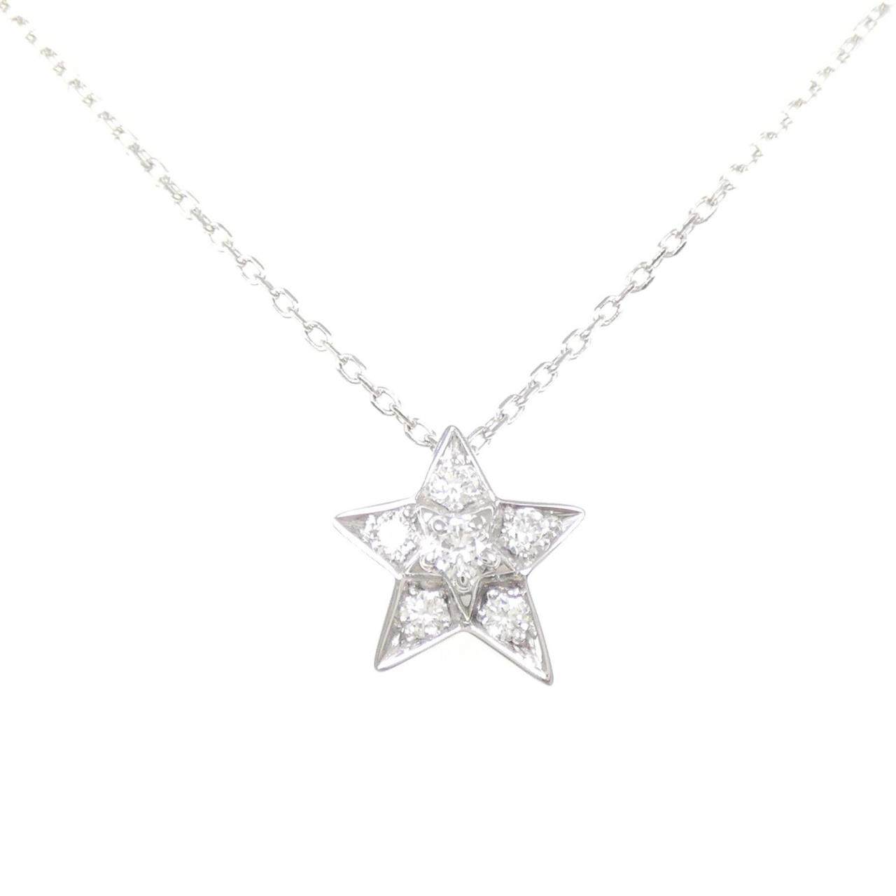 Chanel Comete 18K White Gold Diamond Necklace