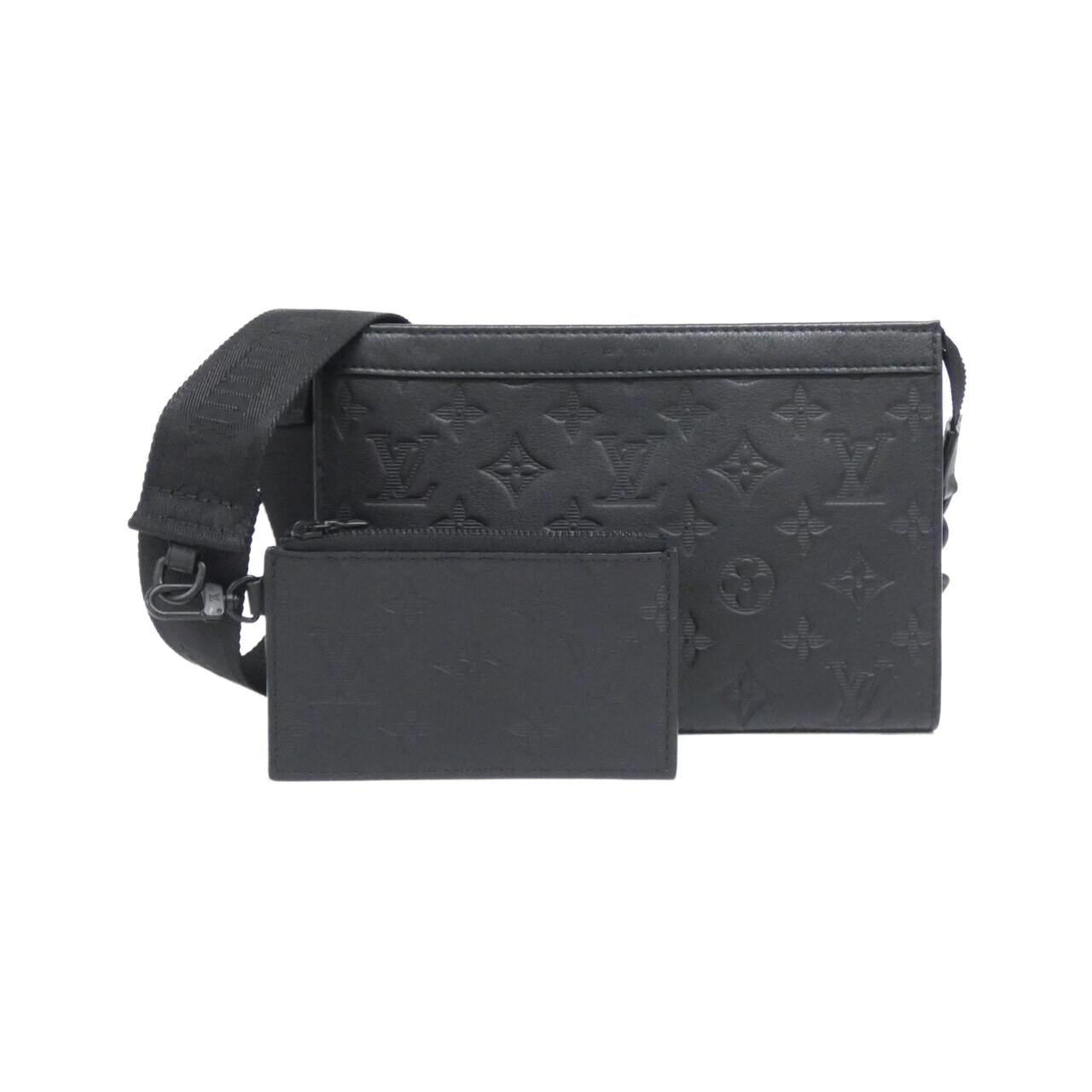Louis Vuitton Monogram Shadow Gaston Wearable Wallet Calf Shoulder Bag