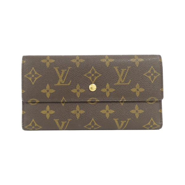 Louis Vuitton Monogram Long Trifold Wallet
