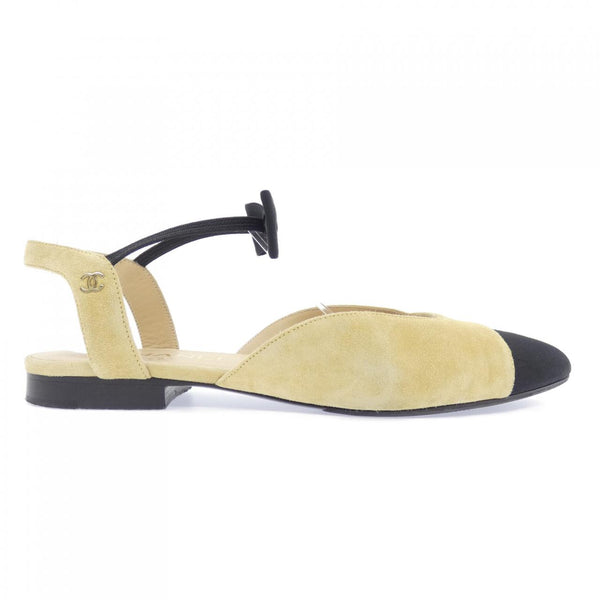 Chanel Suede Calfskin Mary Jane Shoes