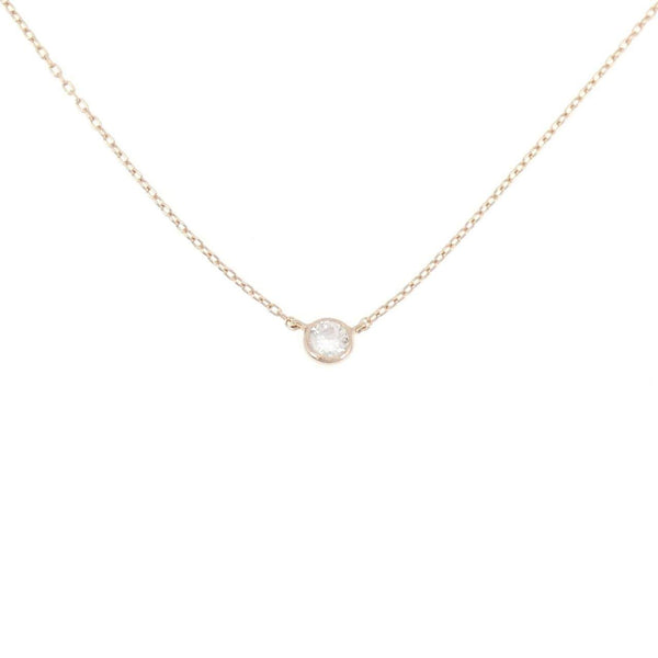 Au750 Diamond Necklace