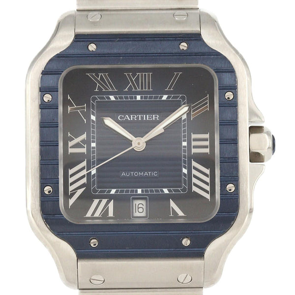 Cartier Santos De Cartier Stainless Steel Watch