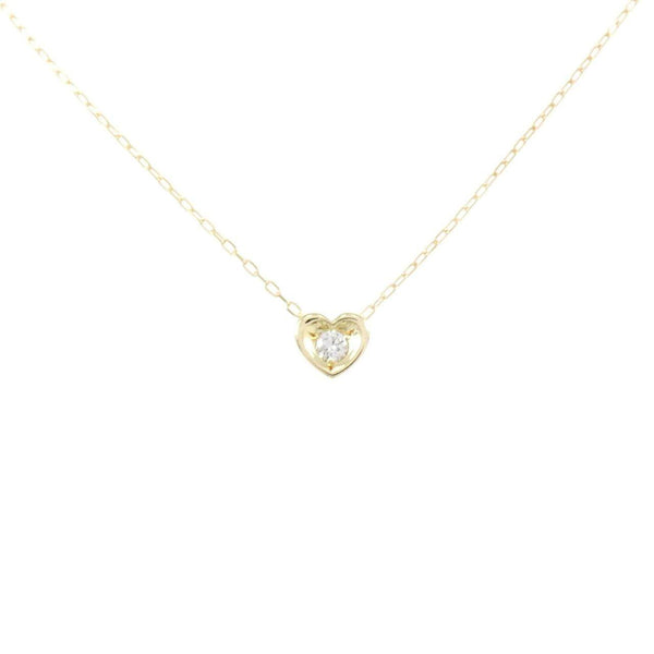 Au750 Heart Diamond Necklace