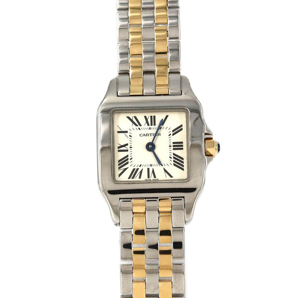 Cartier Santos Demoiselle Stainless Steel Yellow Gold