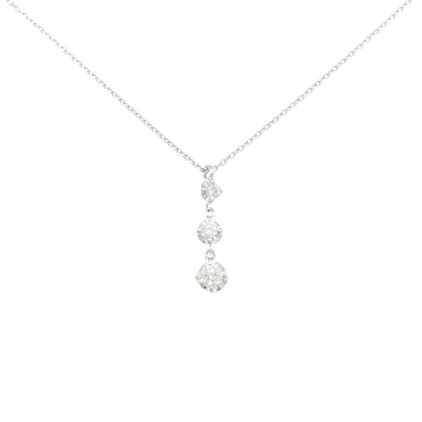 4℃ Au750 Diamond Necklace