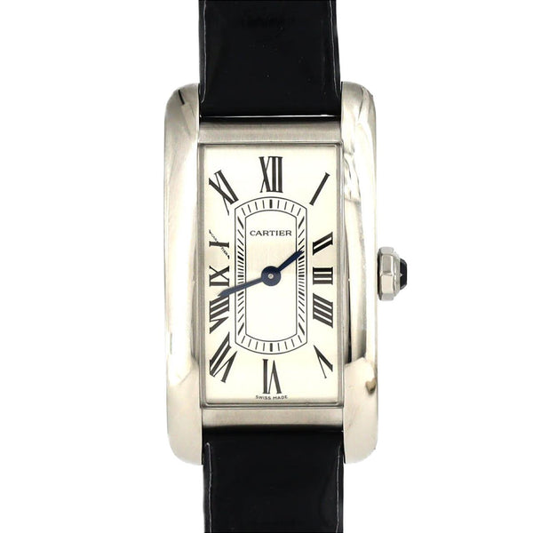 Cartier Tank Americaine Stainless Steel Quartz