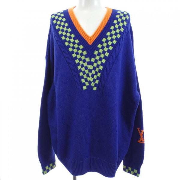 Louis Vuitton Damier Jacquard Cashmere Blend Knit