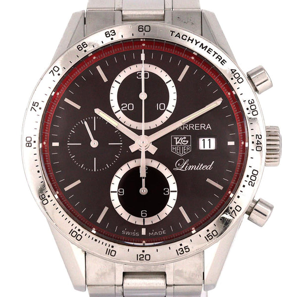 TAG Heuer Carrera Tachymeter Chronograph Elegance LIMITED Stainless Steel Automatic