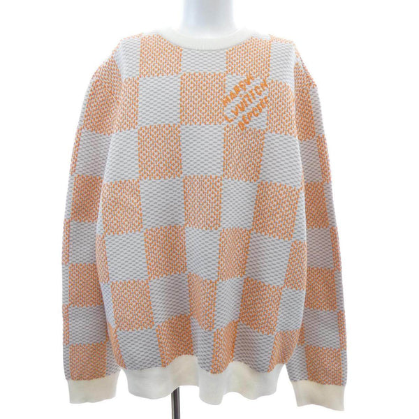LouisVuittonDamierJacquardCottonPulloverKnit