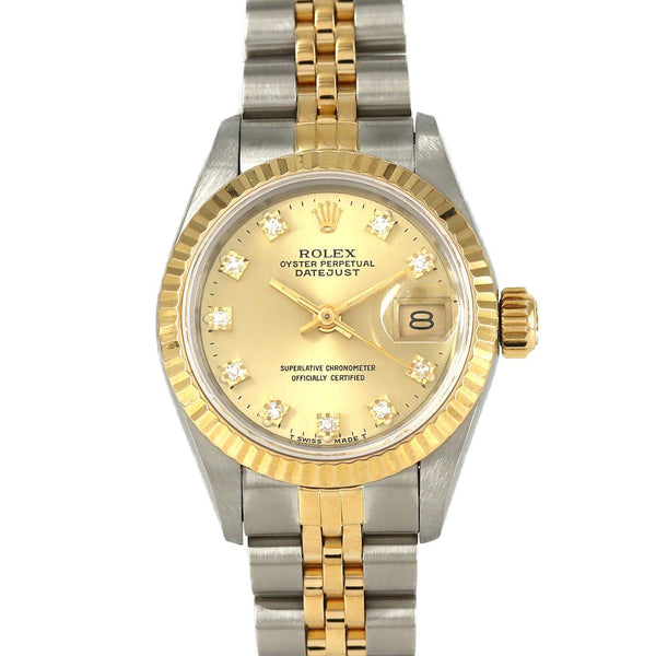 Rolex Datejust Stainless Steel Yellow Gold