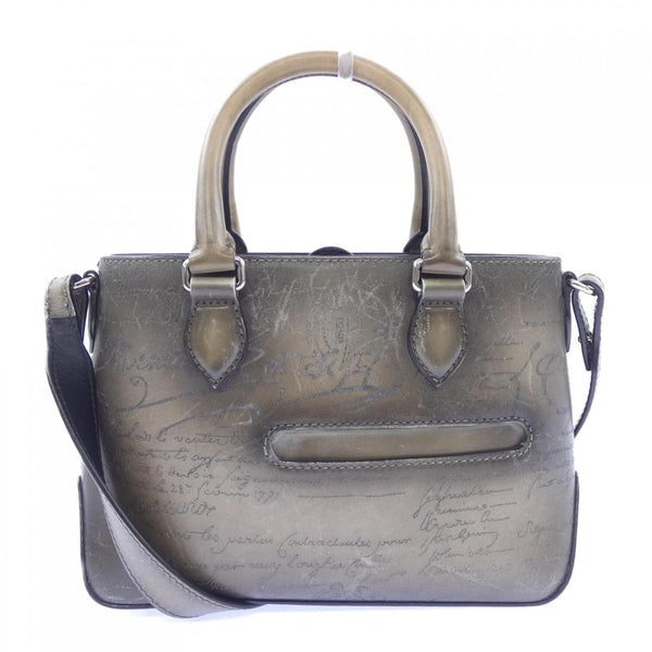 Berluti Toujours Galiver Scritto Leather Bag