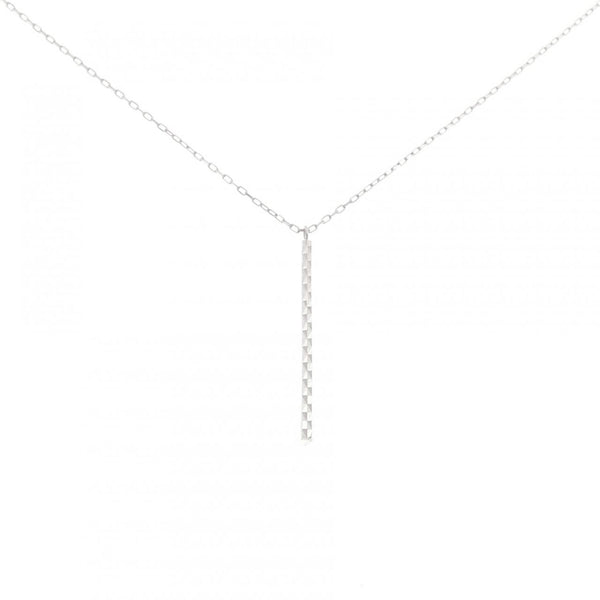 Kumikyoku K10 White Gold Necklace