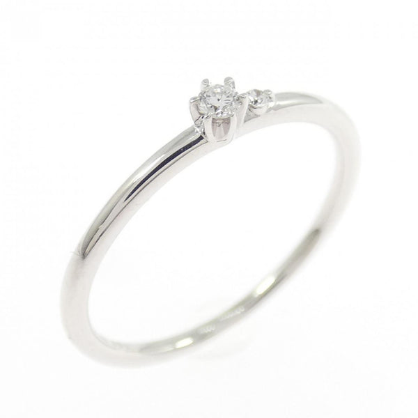STAR JEWELRY K10 White Gold Diamond Ring