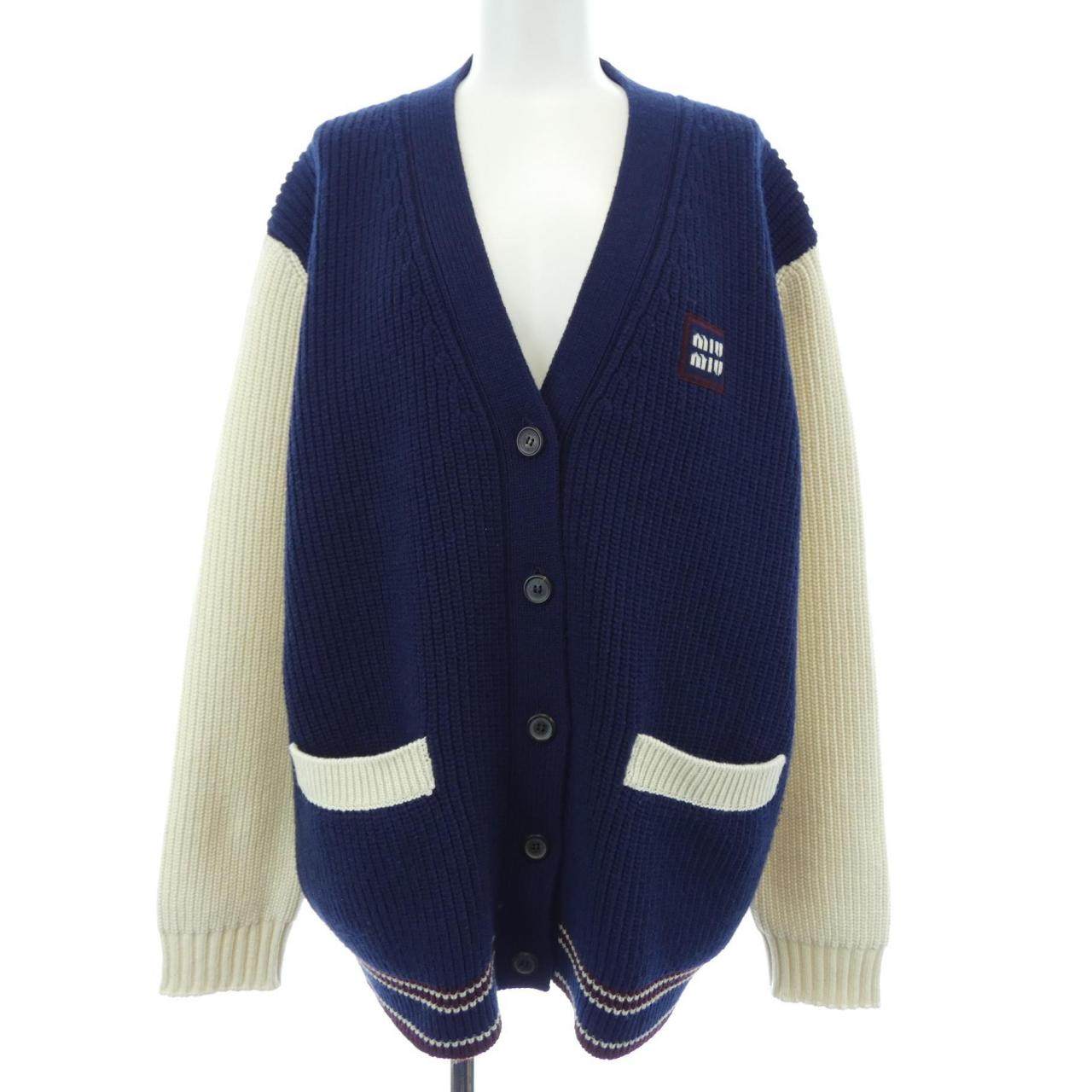 Miu Miu Cashmere Blend Cardigan