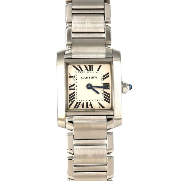 Cartier Tank Francaise Stainless Steel Quartz