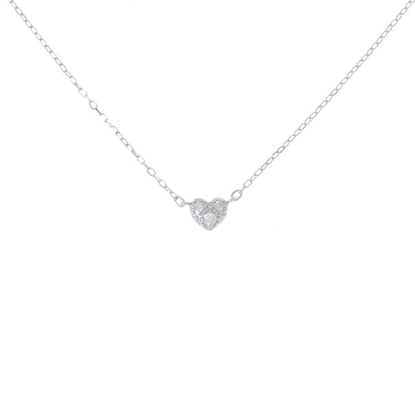 K10 White Gold Diamond Necklace