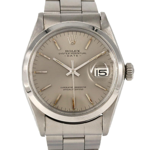 Rolex Oyster Perpetual Date Stainless Steel Automatic