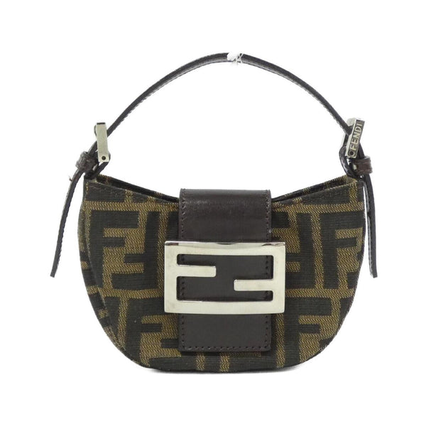 Fendi Bicolor Canvas Crossbody Bag