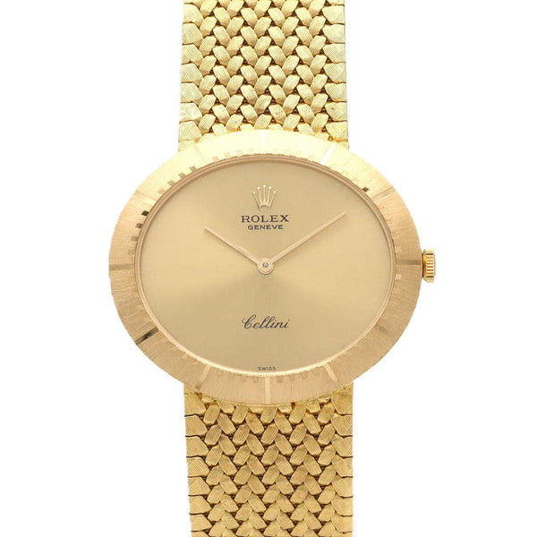 Rolex Cellini Au750 Hand Wound Watch