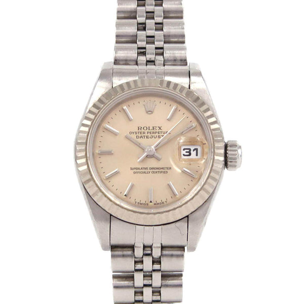 Rolex Datejust Stainless Steel White Gold