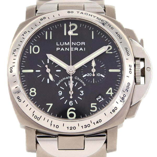 Panerai Luminor Chronograph Stainless Steel Titanium Chronograph