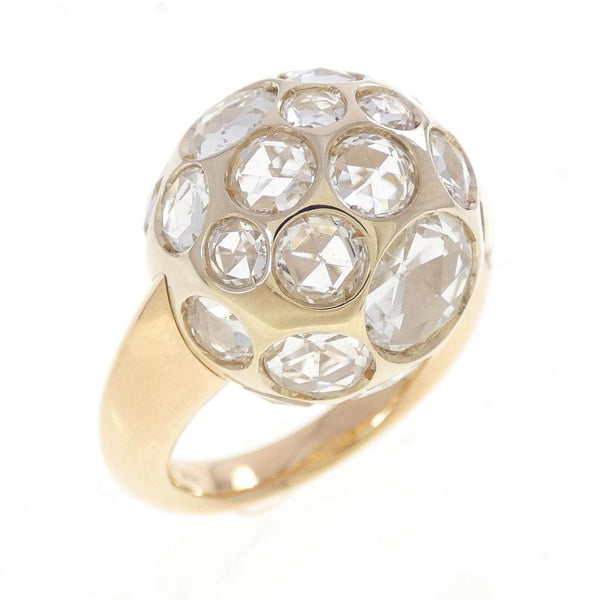 Pomellato 750 Pink Gold Quartz Ring