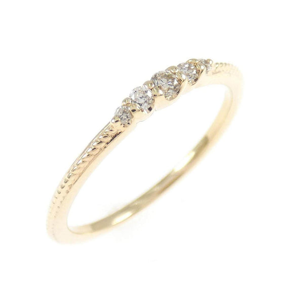 NOJESS K10 Yellow Gold Diamond Ring