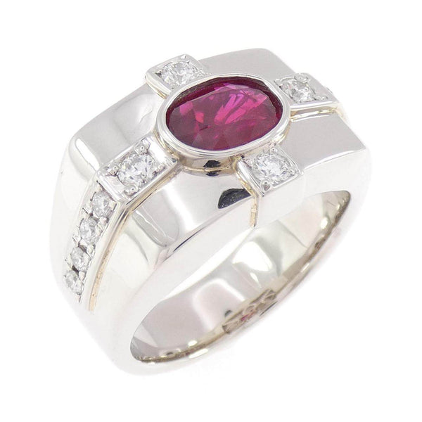 PT900 RUBY RING