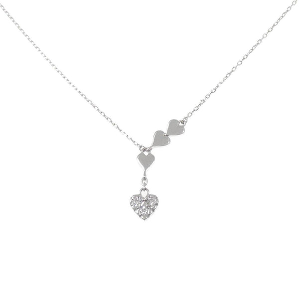STAR JEWELRY Heart Diamond Necklace Au750