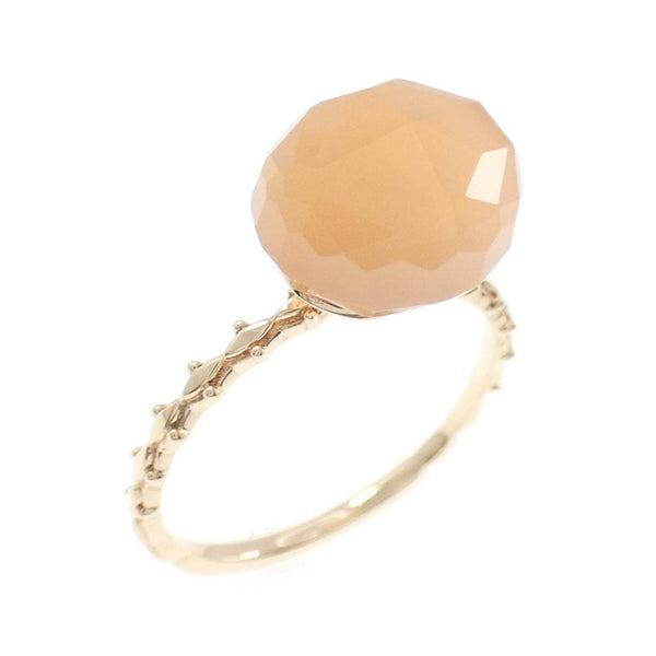agete K10 Yellow Gold Moonstone Ring