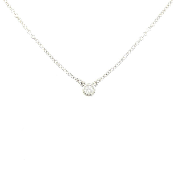 Tiffany & Co. By The Yard 925 Silver Diamond Necklace