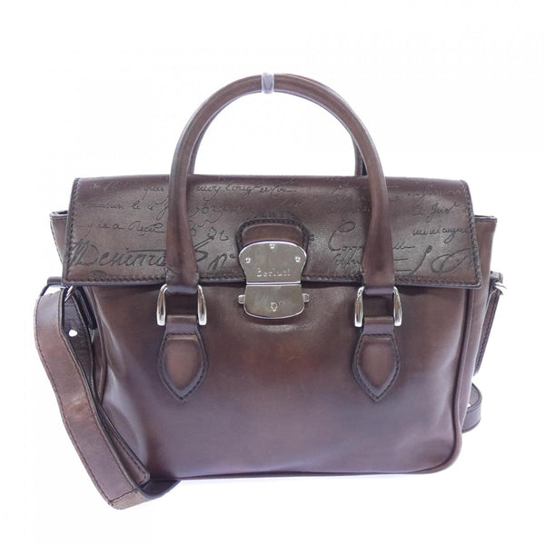 Berluti Leather Shoulder Bag