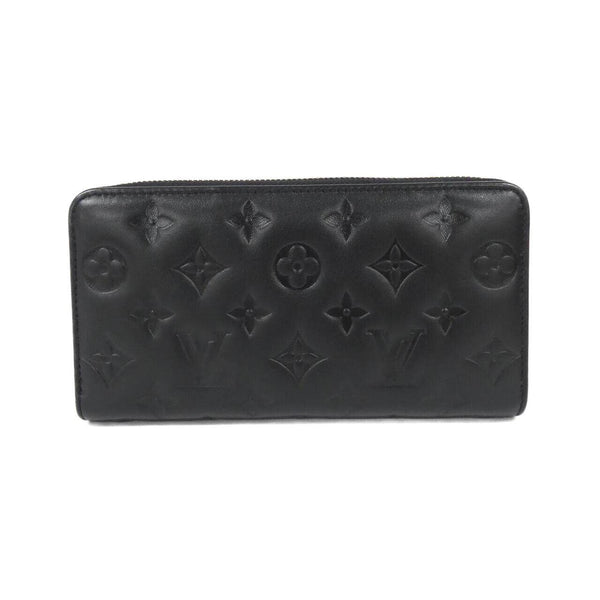 Louis Vuitton Coussin Zippy Wallet Lambskin Long Wallet