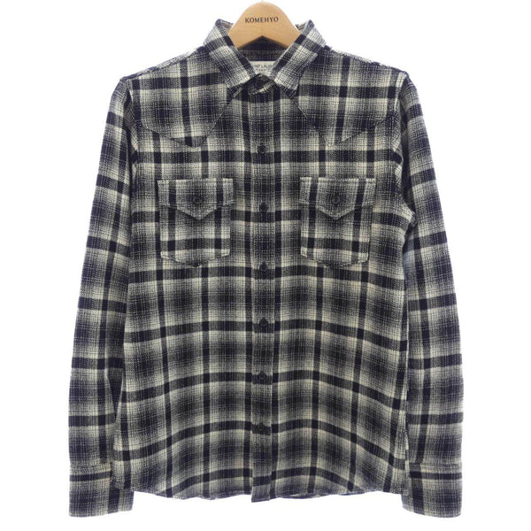 Saint Laurent Checked Cotton Shirt
