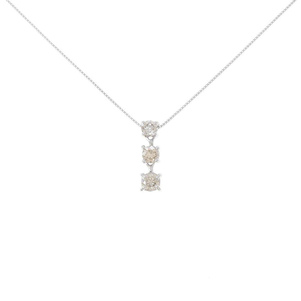 Au750 Diamond Necklace