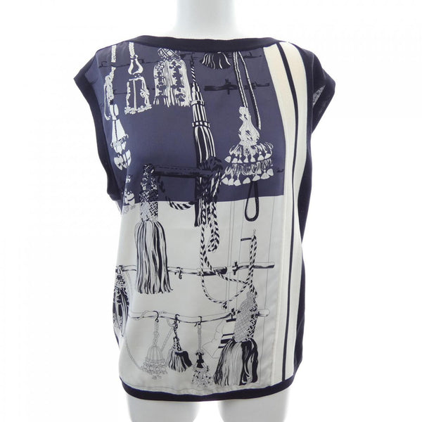 Hermes PASEMENTERIE Silk Top