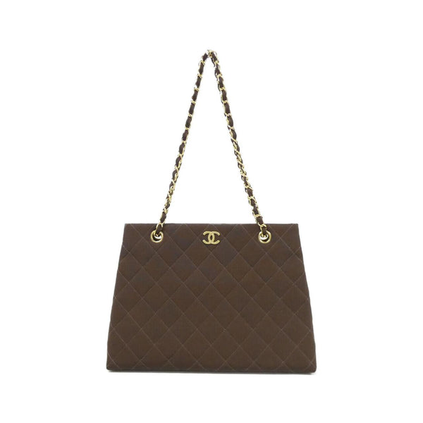 Chanel Canvas Shoulder Bag
