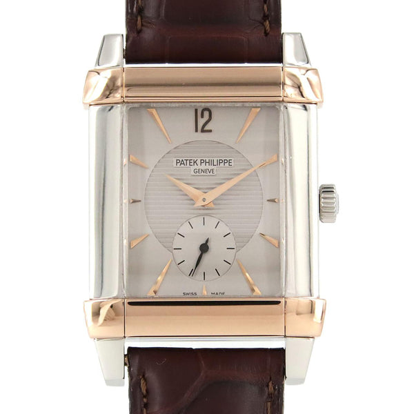 Patek Philippe Gondolo Platinum Pink Gold Manual Winding