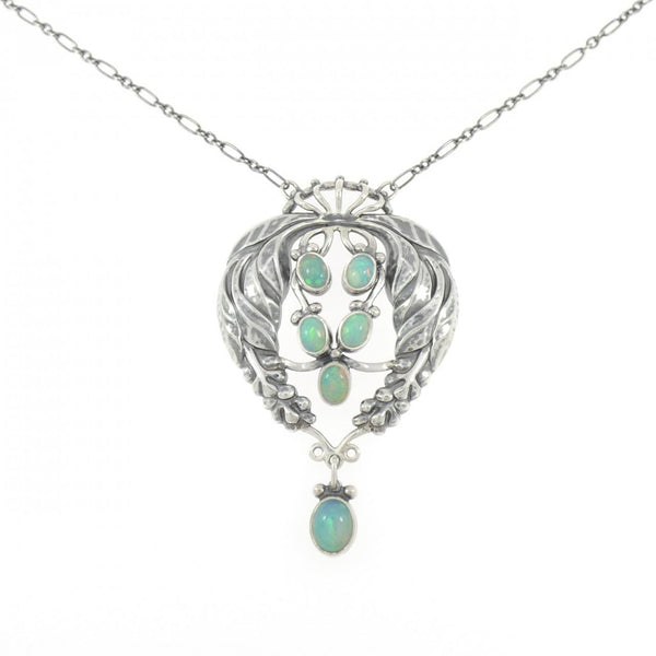 Georg Jensen Moonlight Blossom 925 Silver Necklace