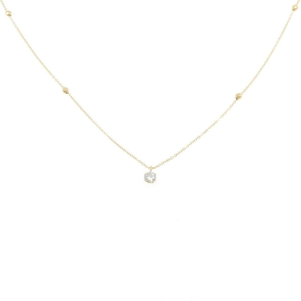 Au750 Diamond Necklace