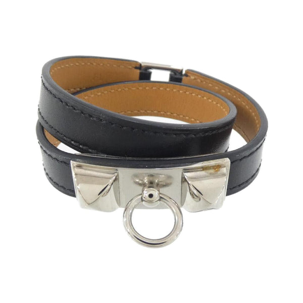 Hermes Rivale Double Tour Box Calf Bracelet